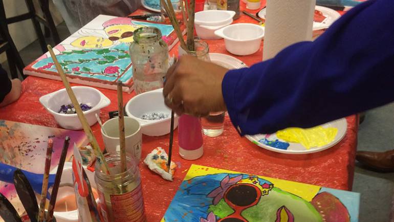 Workshop Andy Warhol portretten
