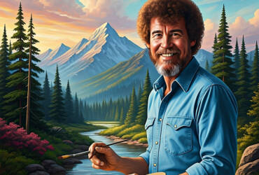 Schilderen zoals Bob Ross