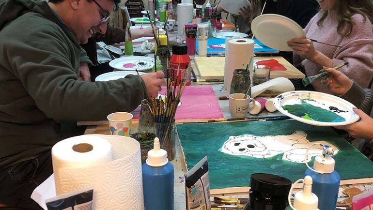 Workshop Pop Art schilderen – Portret in de stijl van Andy Warhol