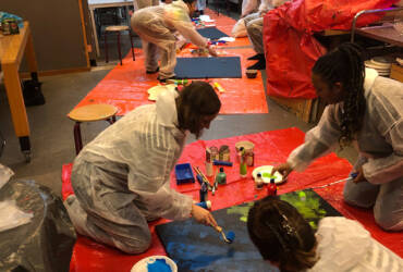 Workshop Action Painting